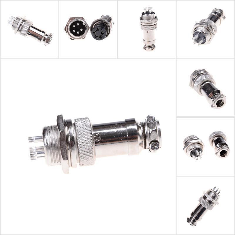 1 Ổ Cắm Điện 2/3/4/5/6/7/8 Pin 16mm Gx16-4