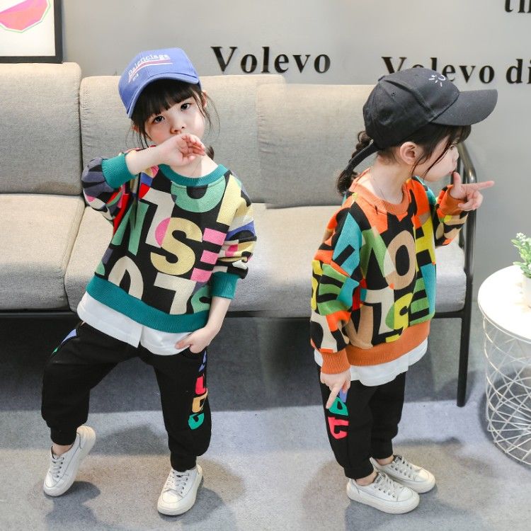 Bộ Quần Áo Thời Trang Thu Đông Năng Động Cho Bé Trai