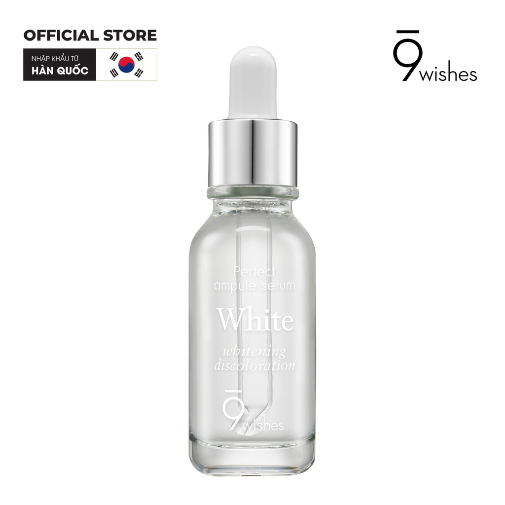 Tinh chất dưỡng trắng da 9 Wishes Miracle White Ampule Serum 25ml