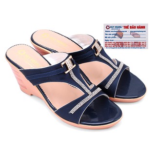 Dép Nữ Huy Hoàng Đế Xuồng HF7068 - Xanh (Size 35-36-37-38-39)