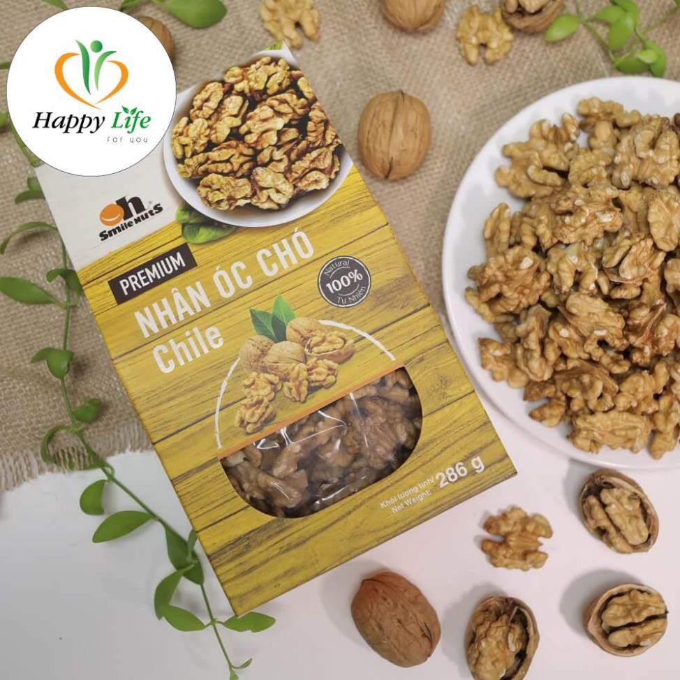 Nhân quả óc chó hộp 350g - Happy Life for You