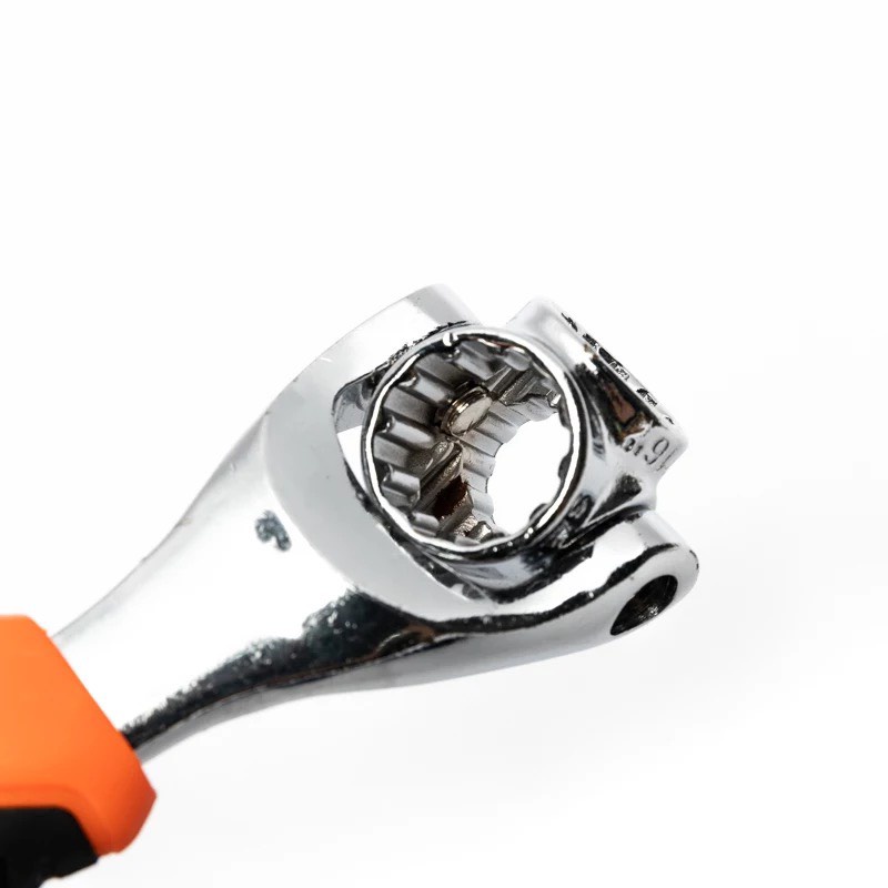 Cờ Lê Đa Năng 8 đầu xoay 48 chức năng trong 1 - Tay khẩu 8 cỡ -Bảo Hành 12 Tháng