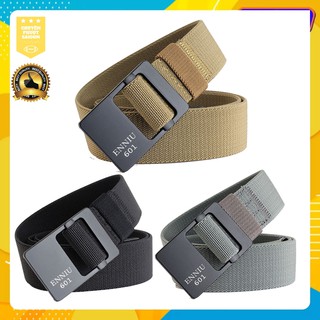 THẮT LƯNG NAM THỜI TRANG VẢI CANVAS THƯƠNG HIỆU ENNIU 14Y 601