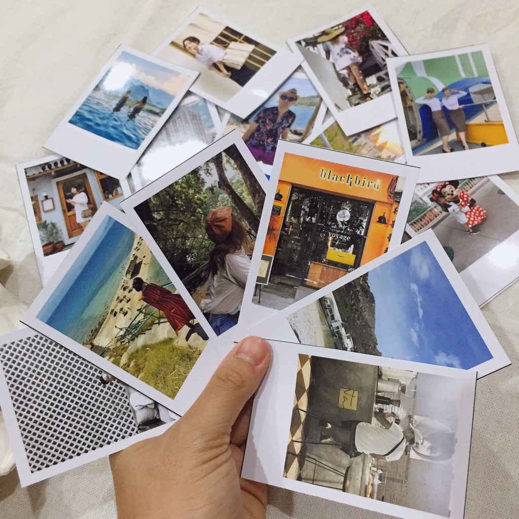 COMBO 30 ảnh - In ảnh Polaroid theo yêu cầu size 6x9 mini - chất lượng cao - 1.5k /tấm