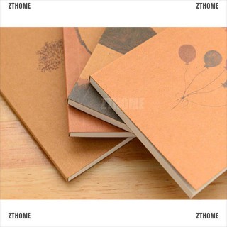 ZTHOME New Handmade Journal Memo Dream Notebook Paper Notepad Blank Diary