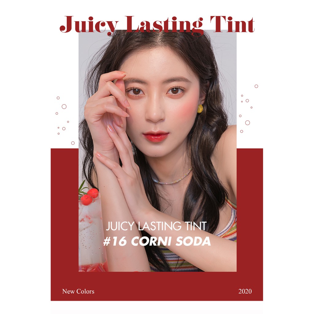 [Màu mới 2020] Son Tint Lì romand JUICY LASTING TINT 5.5g | BigBuy360 - bigbuy360.vn