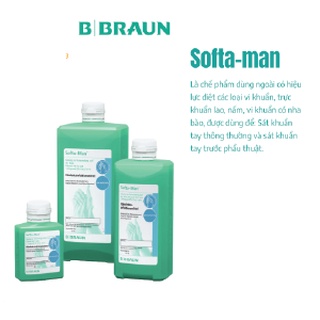 Dung dịch sát khuẩn tay nhanh Softa-man (1000ml)