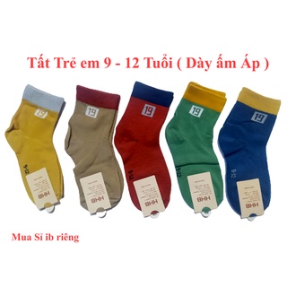 Tất cho bé - tất trẻ em 9-12 tuổi dày,ấm