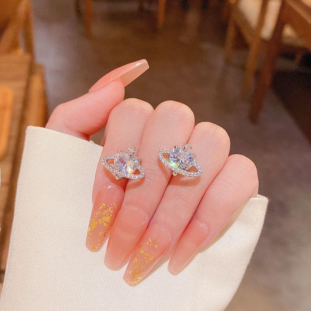 VANES1 Khuyên Tai Hình Hành Tinh Sang Trọng Ngọt Ngào Cho Nữ