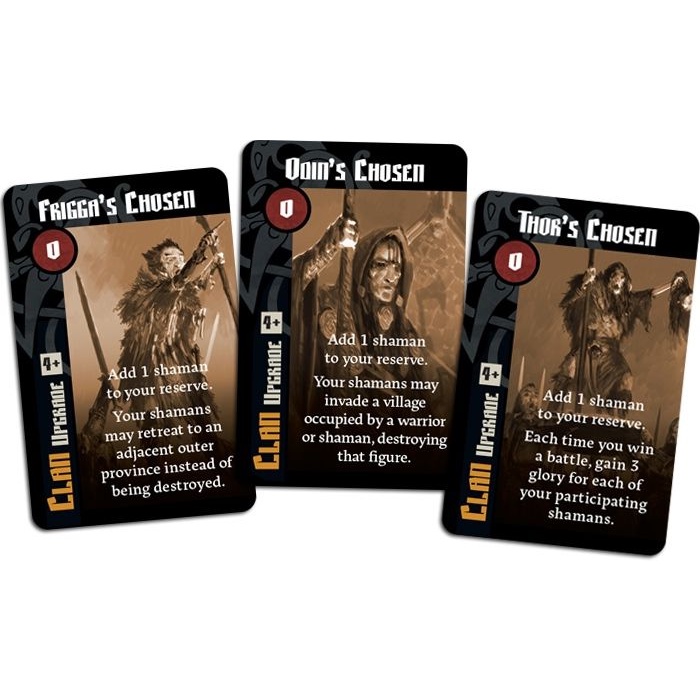 Blood Rage: Mystics of Midgard - Trò Chơi Board Game
