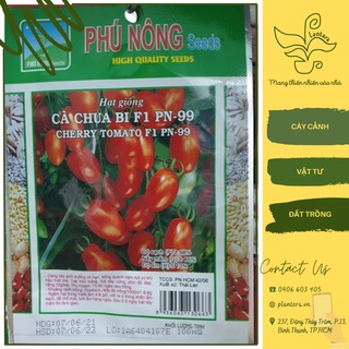 Hạt giống Phú Nông - Cà chua bi Gói 0.1g - Hạt Giống - Rau Ăn Quả