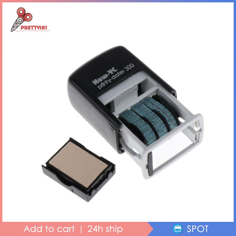 Con Dấu Ngày Tháng Tự Đóng Dấu H-4mm Prettyia1