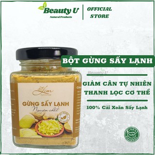 Bôt Gừng Sẻ Sấy Lạnh LimFarm Nguyên Chất 100% Hũ 150Gram Hỗ Trợ Giảm Cân , Giảm Cảm Cúm Đau Dạ Dày