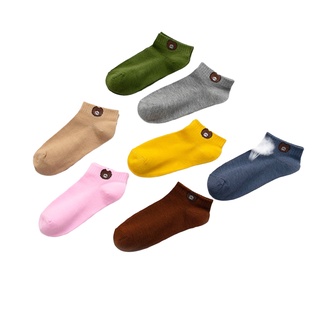 Tất Cổ Ngắn Nữ XinhStore Thiêu Gấu