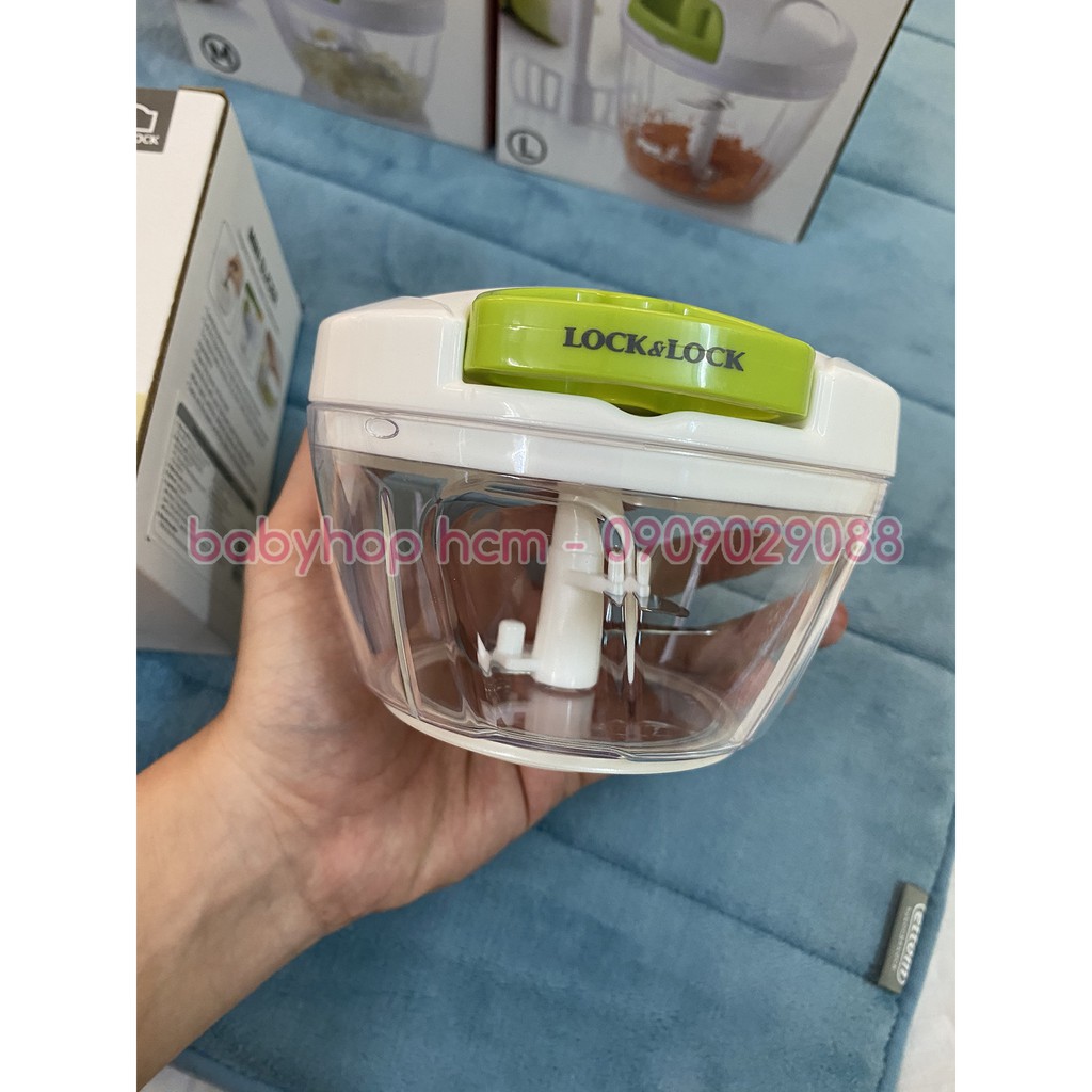 ❣Dụng Cụ Xay Tỏi Ớt Băm Nhỏ Thực Phẩm Lock&Lock Đủ Size Màu CKS302 CKS307 CKS308 CKS309 CKS310 400ml 600ml 900ml