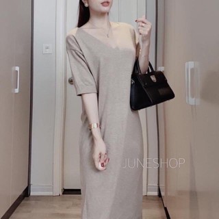 VÁY LEN TRƠN CỔ TIM QC 4 MÀU CHO NỮ