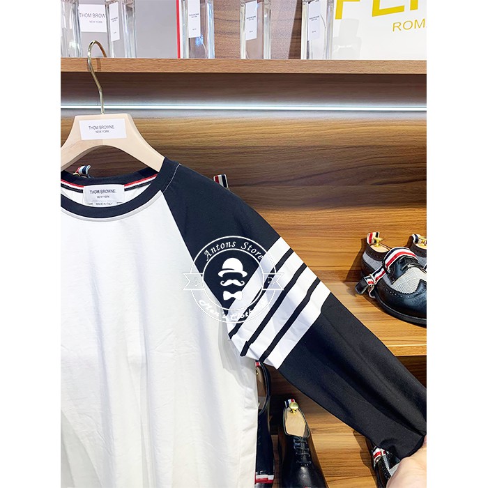 Áo Thun Thom Browne Tay Lửng 4 Vạch