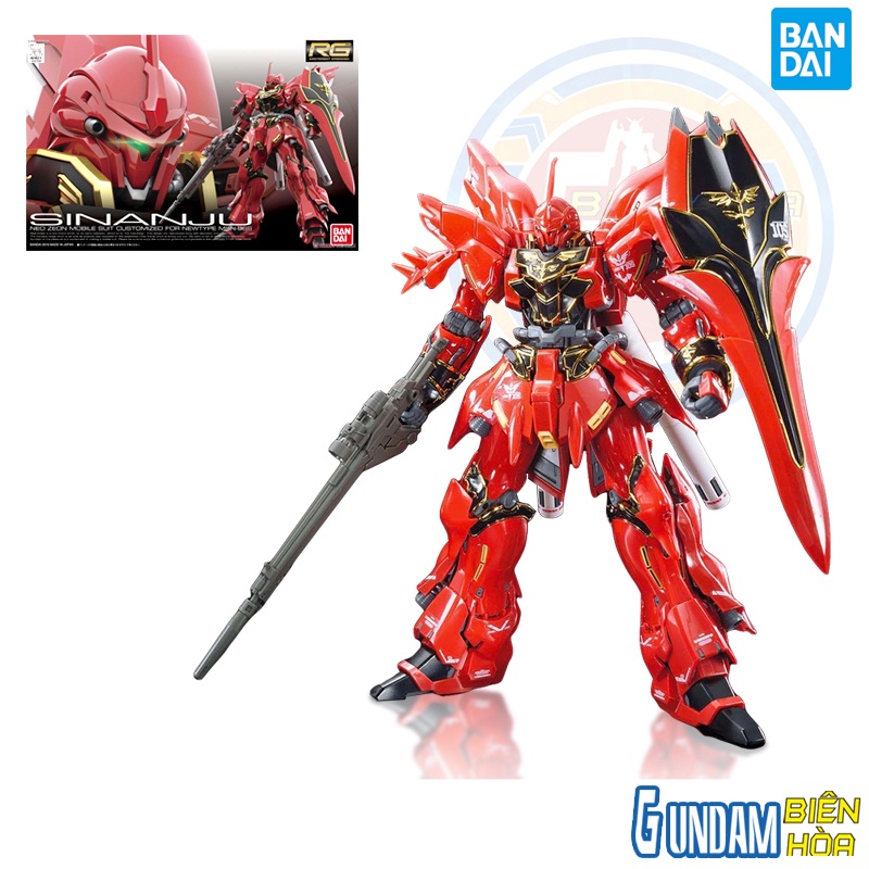 Mô hình lắp ráp gundam RG Sinanju