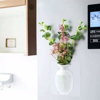 Lọ hoa silicon dán tường
