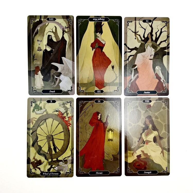 Bài Tarot Dark Wood Tarot 78 Lá Bài Tặng Đá Thanh Tẩy