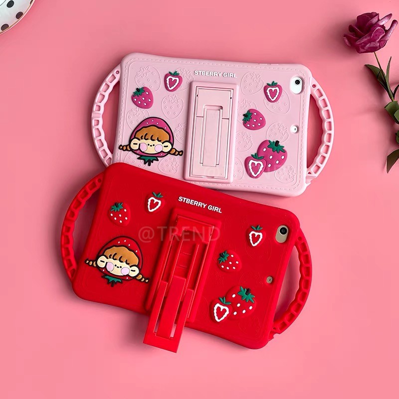 Ốp lưng silicone hoạt hình cho IPad 9.7 2017 2018 IPad 10.2 Pro 9.7 iPad Air 1 2 | BigBuy360 - bigbuy360.vn