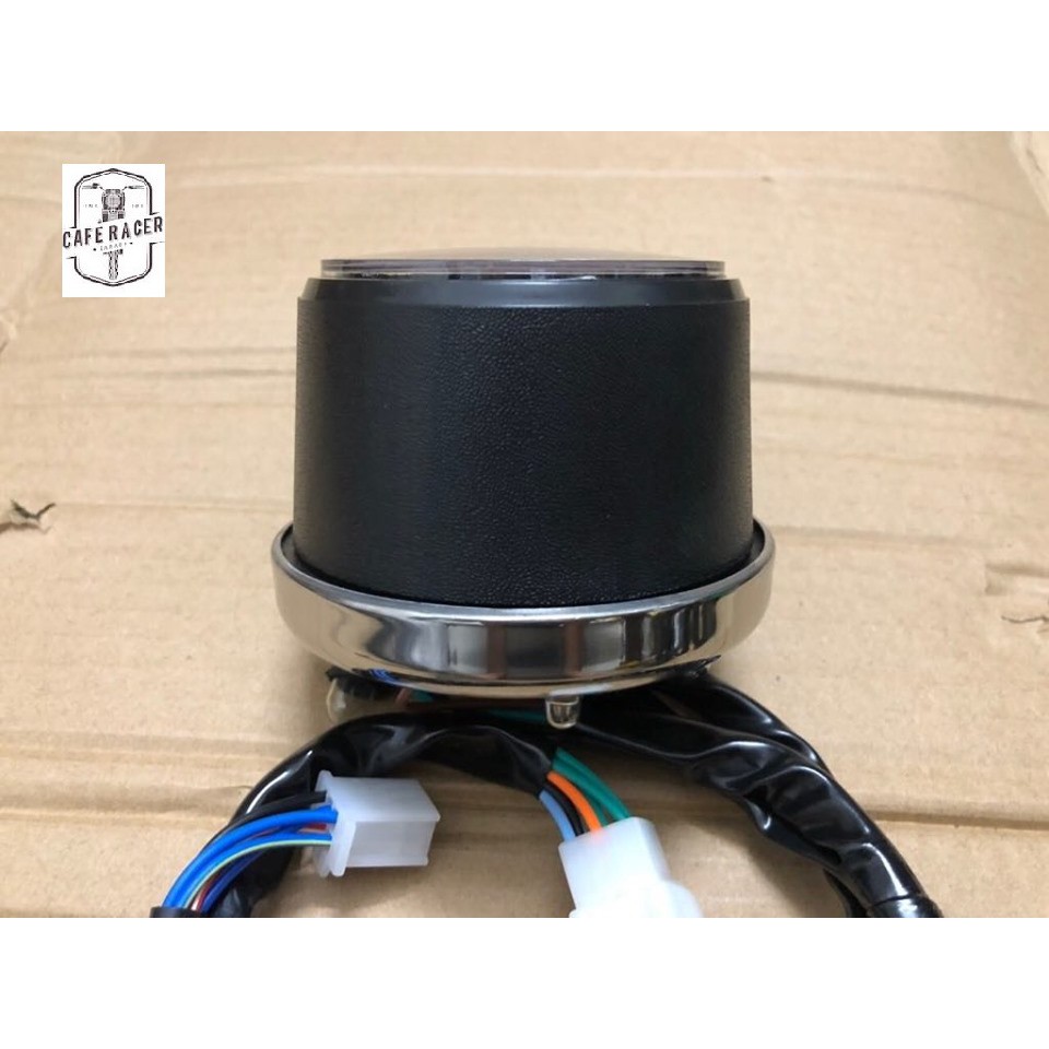 ĐỒNG HỒ XE MÁY ĐỘ CLASSIC - đồng hồ báo số, báo km độ Cafe Racer Tracker CG125 SU GN125 CD 67 WIN