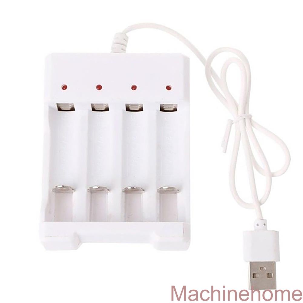 Trạm Sạc Pin Nhanh 4 Ngăn Cho AAA Và AA