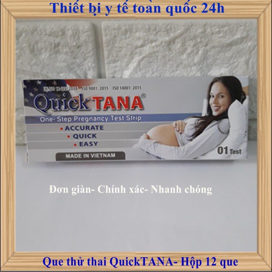 [Chính hãng] Combo 6 que thử thai Quicktana