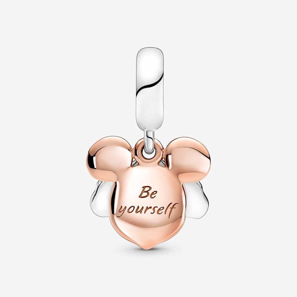 Mặt Dây Chuyền Hình Chuột Mickey 2 Trong 1