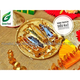 BÁNH THUYỀN GREENFOOD mix Siêu hạt dinh dưỡng và Hoa quả sấy ăn kiêng