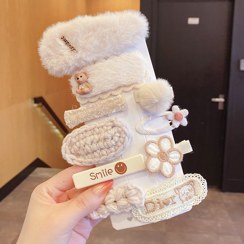 Set kẹp tóc nhiều hình siêu dễ thương Cho Bé Gái, kẹp tóc bé gái MKShop siêu iu