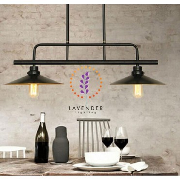 Đèn thả chao đôi sơn tĩnh điện TH109