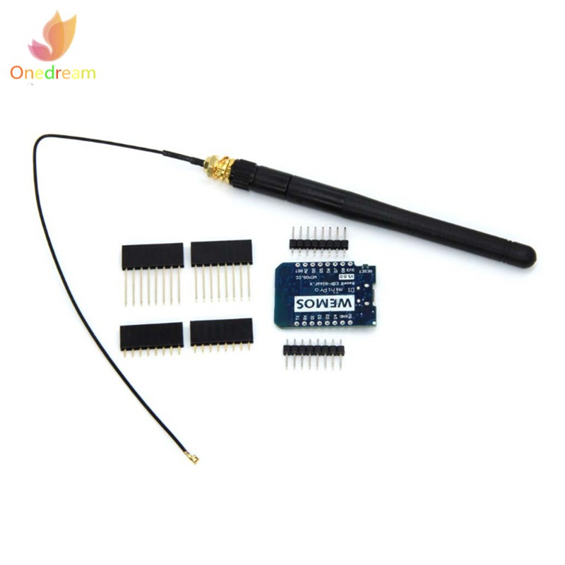 Ăng Ten Wifi Không Dây Wemos D1 Mini Pro 16m Bytes + Esp8266 / D1 Mini Pro Series | BigBuy360 - bigbuy360.vn