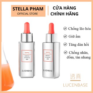 LUCENBASE | Serum chống lão hoá Lucenbase Astaxanthin 100PPM 30ml Chống lão hóa, Cấp ẩm da, Trẻ hóa dưỡng da chuyên sâu