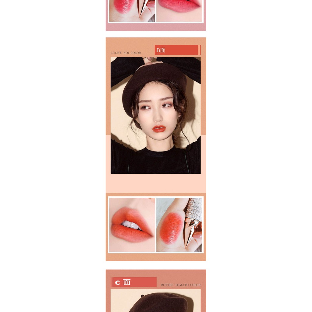 Son Siêu Lì cao cấp 3 Màu AG&AG TẶNG 1 mặt nạ YUMI cao cap Nữ Hoàng Siêu Hot,( Sản Phẩm Này Có 3 Màu (Đỏ, Đỏ Cam, Đỏ hon | BigBuy360 - bigbuy360.vn