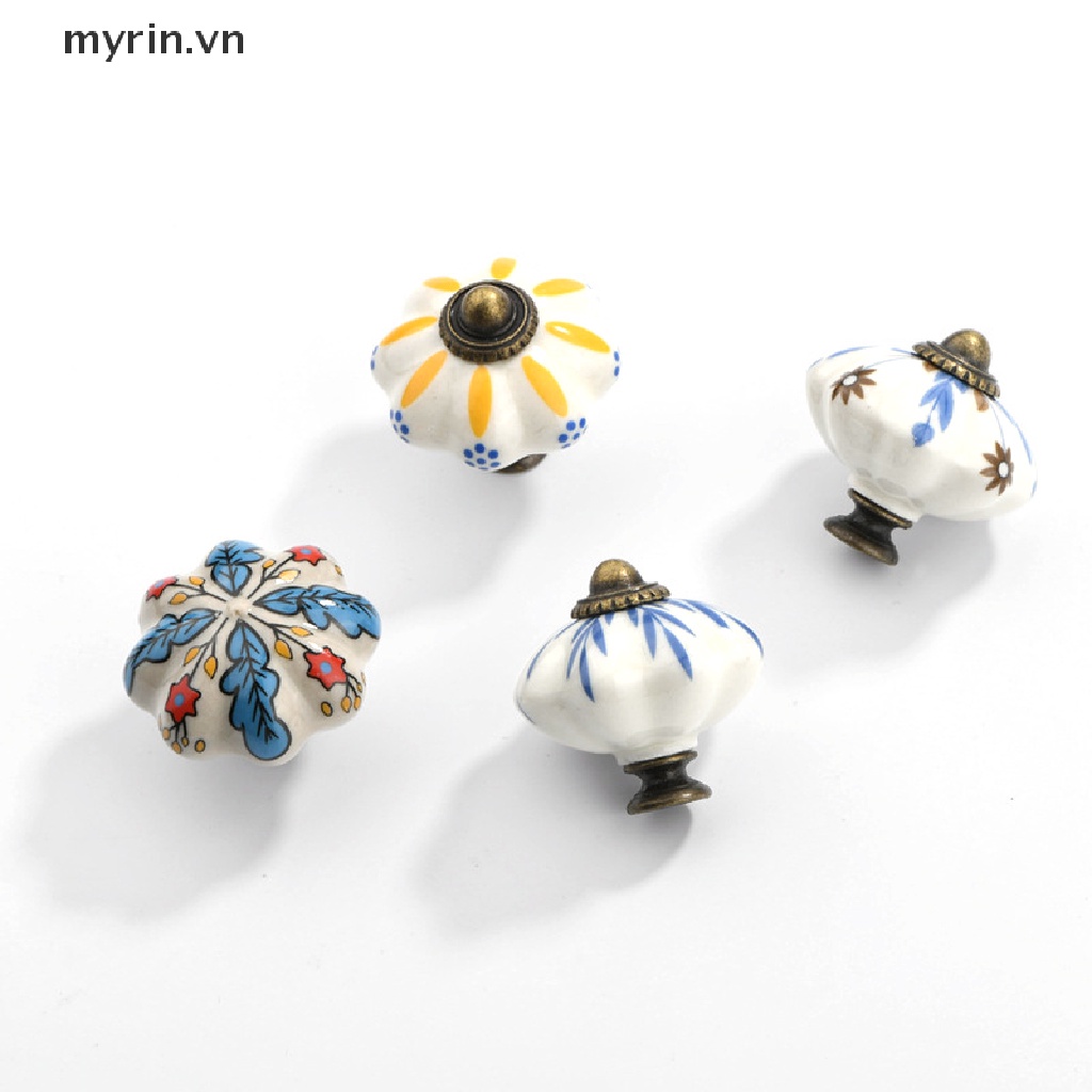Tay Nắm Cửa Gốm Cổ Điển Cho Ngăn Kéo / Tủ Quần Áo / Tủ Quần Áo