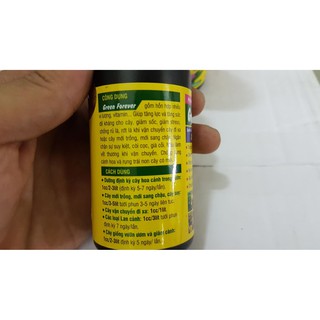 Phân bón vi lượng Green Forever (chai 100ml)
