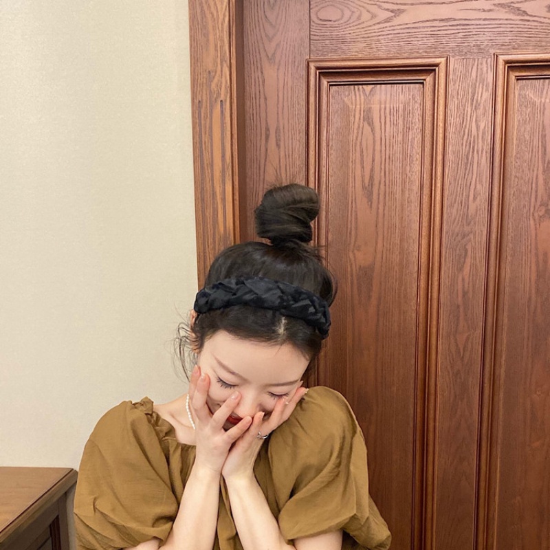 Băng Đô Dạng Bện Lưới Thời Trang Hàn Quốc