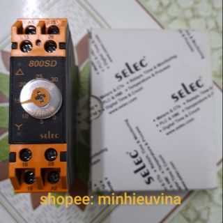 Rơle khởi động sao tam giác Selec 800SD-2-230 ( Timer khởi động Y D)