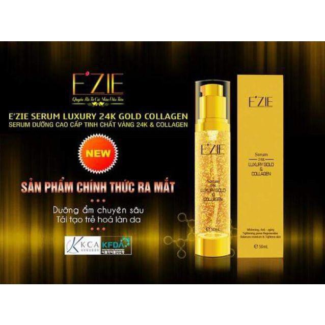 EZIE Serum dưỡng da cao cấp tinh chất vàng 24k & Collagen