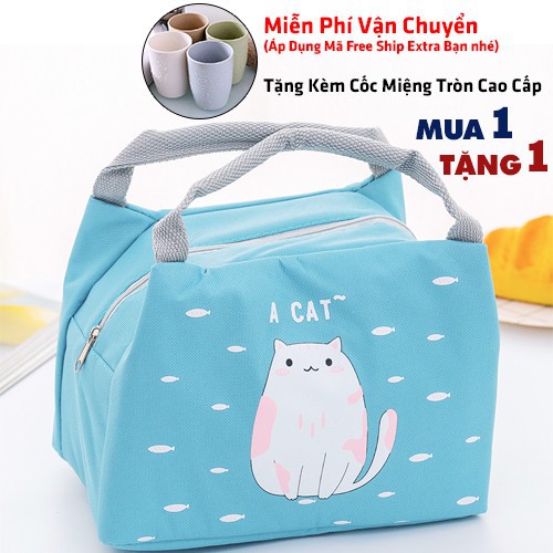 Túi Giữ Nhiệt Nóng Lạnh Đựng Hộp Cơm, Thức Ăn, Bình Nước Cho Dân Văn Phòng Đi Làm