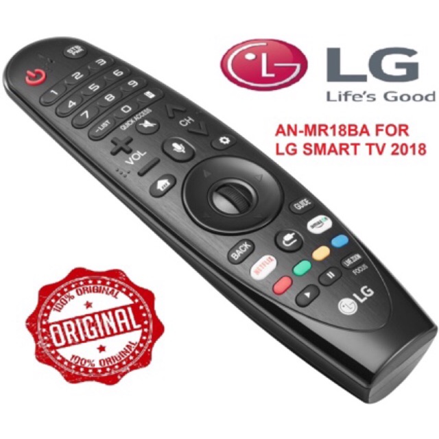 ĐIỀU KHIỂN LG có giọng nói MAGIC REMOTE AN-MR18BA CHO SMART TIVI LG 2018