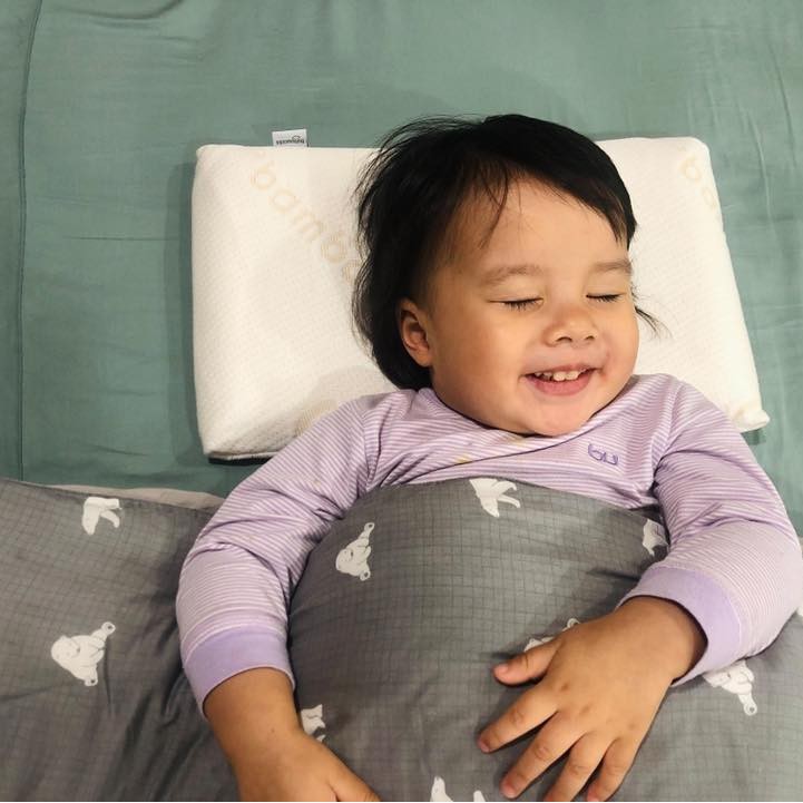 【BABYWORKS】GỐI NGỦ THOÁNG KHÍ CHO BÉ SƠ SINH ( 3M+) 3048