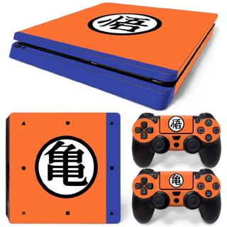 Dragon Ball PS4 Slim Skin Sticker PS4 Slim Playstation 4 Slim Console Bộ điều khiển bảo vệ da