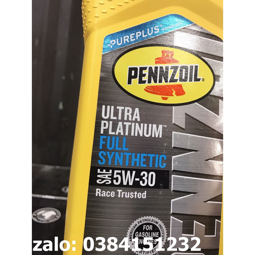 Nhớt Pennzoil Ultra Platinum 4T 5w30 946 ml