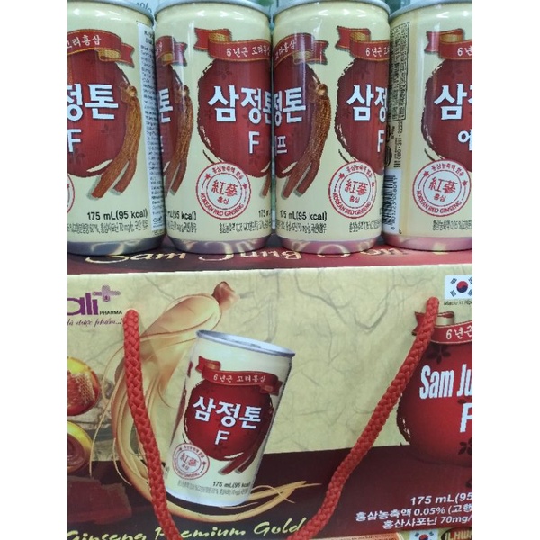 ✅ NƯỚC HỒNG SÂM SAM JUNG TON HÀN QUỐC