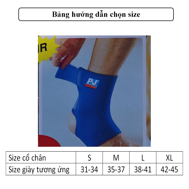 Đai hổ trợ chống trượt chống lật sơ mi chân PJM70-1 đai
