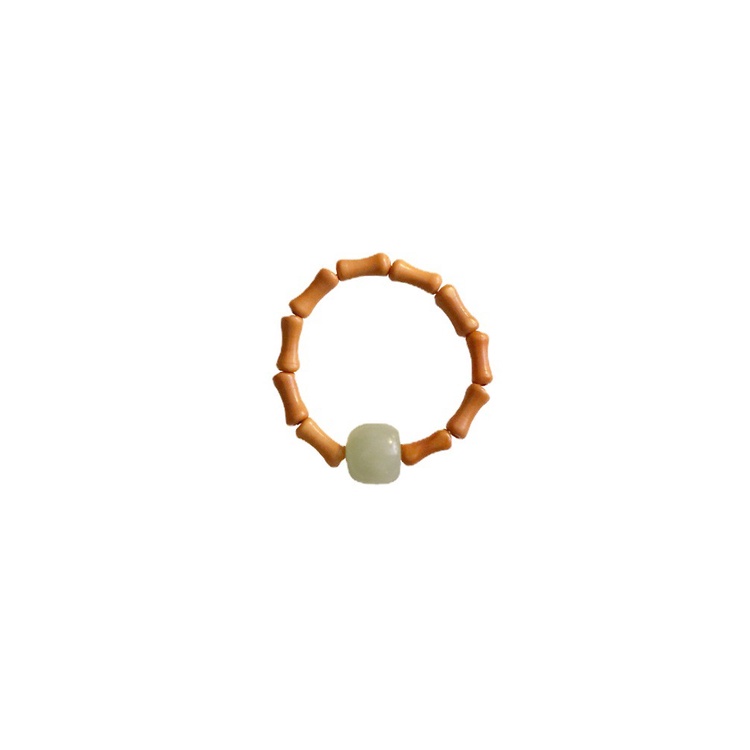 [Hàng Mới] Nhẫn Đính Hạt Óc Chó Phong Cách Dân Tộc