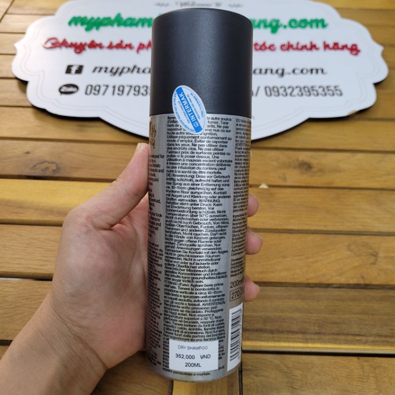 DẦU GỘI KHÔ LABEL.M DRY SHAMPOO 200ML