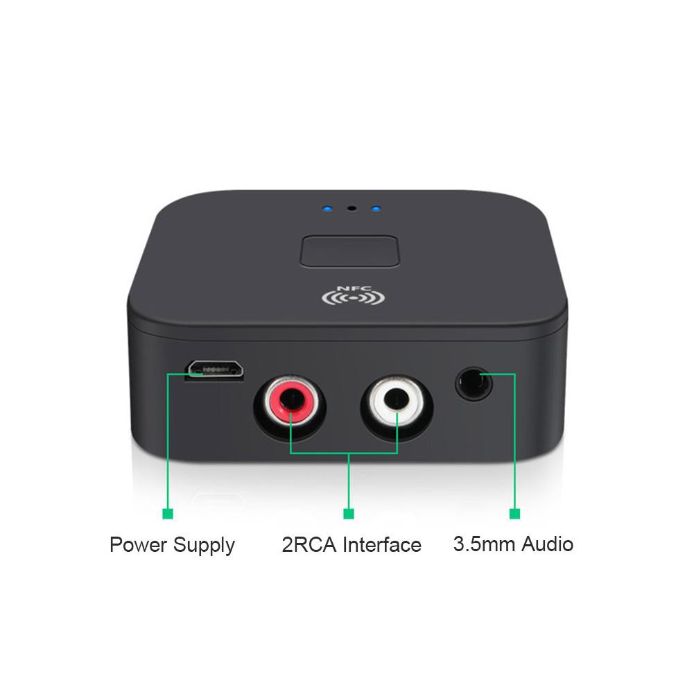 Thiết Bị Nhận Tín Hiệu Bluetooth 5.0 B11 Nfc Cho Xe Hơi